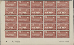 1335: Zona Francesa, Wurtemberg - Se-tenant prints