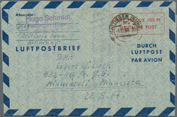 1305: Zona Anglo-Américan - Postal stationery