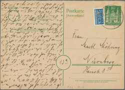 1305: Zona Anglo-Américan - Postal stationery