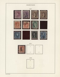 1858//2001, enormous collection in three fat binders in both ...