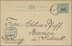 1880/1897, lot of five commercially used postal cards: H&G PC1, ...