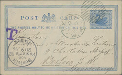 1880/1897, lot of five commercially used postal cards: H&G PC1, ...