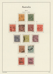 1913-93 "Eight decades": Fine used collection on printed pages in ...