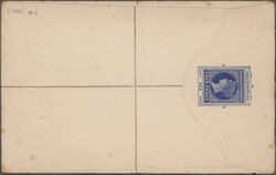 1899/1920, Bechuanaland Protectorate, lot of five unused stationeries ...