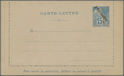 1892/1894, assortment of 62 unused stationeries incl. 30 envelopes, ...