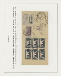 1929-35 Group of 7 airmail covers from Ital. Cyrenaica (5) and Ital. ...