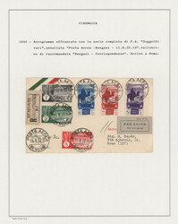 1929-35 Group of 7 airmail covers from Ital. Cyrenaica (5) and Ital. ...