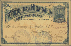 4590: Nicaragua - Postal stationery