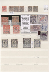1868-1960's: Specialized collection of mint and used stamps plus few ...