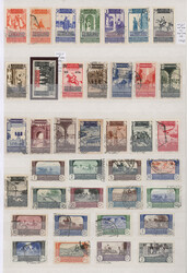 1912-1956/1975 Specialized collection of mint and used stamps, ...
