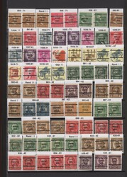 Collection of apprx. 4.700 precancels. (A)
