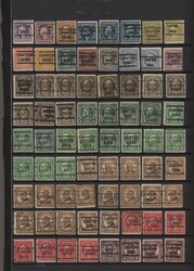 Collection of apprx. 5.500 precancels. (A)