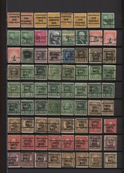 Collection of apprx. 6.300 precancels. (A)