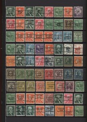 Collection of apprx. 6.300 precancels. (A)