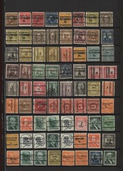 Collection of apprx. 6.300 precancels. (A)