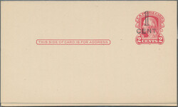 6605: États-Unis - Postal stationery