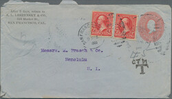 6605: USA - Ganzsachen