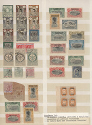 1860/1940 (ca.), sophisticated assortment of apprx. 220 stamps ...