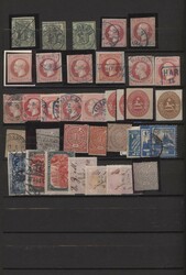 1850/1930 (ca.), gestempelte und ungebraucht Partie Klassik und ...