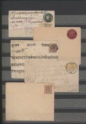 1835/1940 (ca.), assortment of 48 covers/cards/stationeries/documents ...