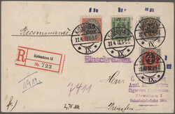 1875/1955 (ca.), assortment of apprx. 180 covers/cards incl. a good ...