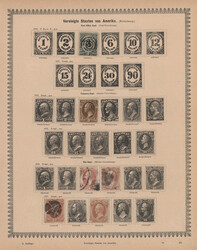 1851/1901 (ca.), collection on old Schaubek text-form pages covering ...