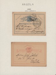 7210: Colecciones y partidas Colonias portuguesas - Postal stationery