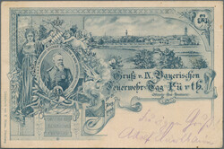 1888/1997, Feuerwehr/Feuer, vielseitige Motiv-Partie mit ca. 183 ...