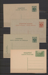 1904/1940, Postal cards, collection of 40 mainly unused pieces, well ...