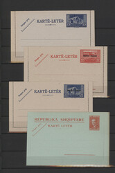 1920/1939, Lettercards, collection of 13 unused pieces, comprising ...