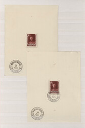 1930/1936, Souvenir Sheets, assortment of nine better souvenir sheets ...