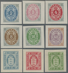 1851-1871 Nice group of 23 essays, proofs and/or reprints, with 4 R.B ...
