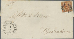 1854-64 Issues: Group of 21 covers franked by various 4s. but one ...