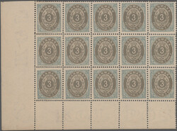 1875, Cypher 3ö. light blue/grey, wm 1Y Large Crown, inverted frame, ...