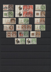 1930's to semi-modern: Collection of se-tenants, tête-bêche etc., ...