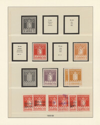 1938/1999, beautiful collection in a Lindner album mostly unused/MNH. ...