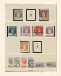 1938/1999, beautiful collection in a Lindner album mostly unused/MNH. ...