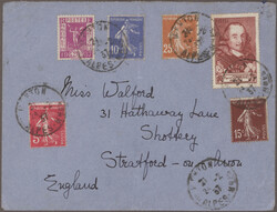 1830/1980 (ca.), holding of apprx. 244 covers/cards from ...