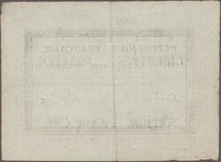 750 Francs 7.1.1795, P. A79, right upper corner small paper loss, ...
