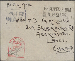 1912/58 (ca.), postal history, assortment of ca. 55 interesting ...