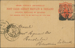 1894/1899, Destination HONOLULU/HAWAII, group of eleven commercially ...