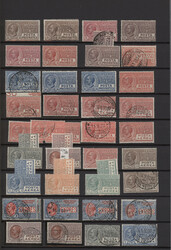 1855/1960 (ca.), comprehensive used and unused balance in a stockbook ...