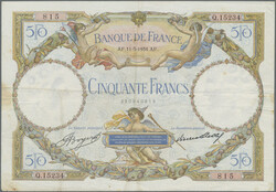 110.110: Banknotes - France