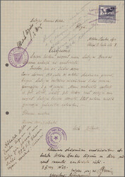 4145: Lettonie - Fiscal stamps