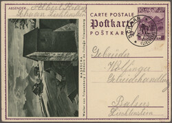 4175: Liechtenstein - Postal stationery