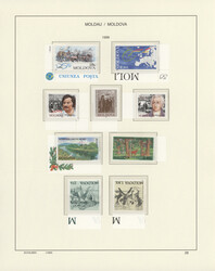 1991/1999, nice collection in a Schaubek album predominantly MNH and ...