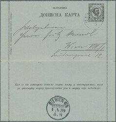 1897/1913, collection of twelve used lettercards incl. an uprated K13 ...