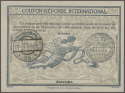 1913/2018, Sammlung von 44 Internationalen Antwortscheinen ab Nr. 1. ...