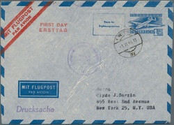 1936/1938, Luftpost-Ganzsachen, Posten mit über 500 meist ...