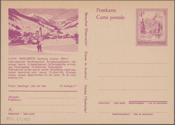 1951/1984, BILDGANZSACHENKARTEN, umfangreicher Bestand von grob ...